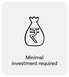 Minimal-investment-required