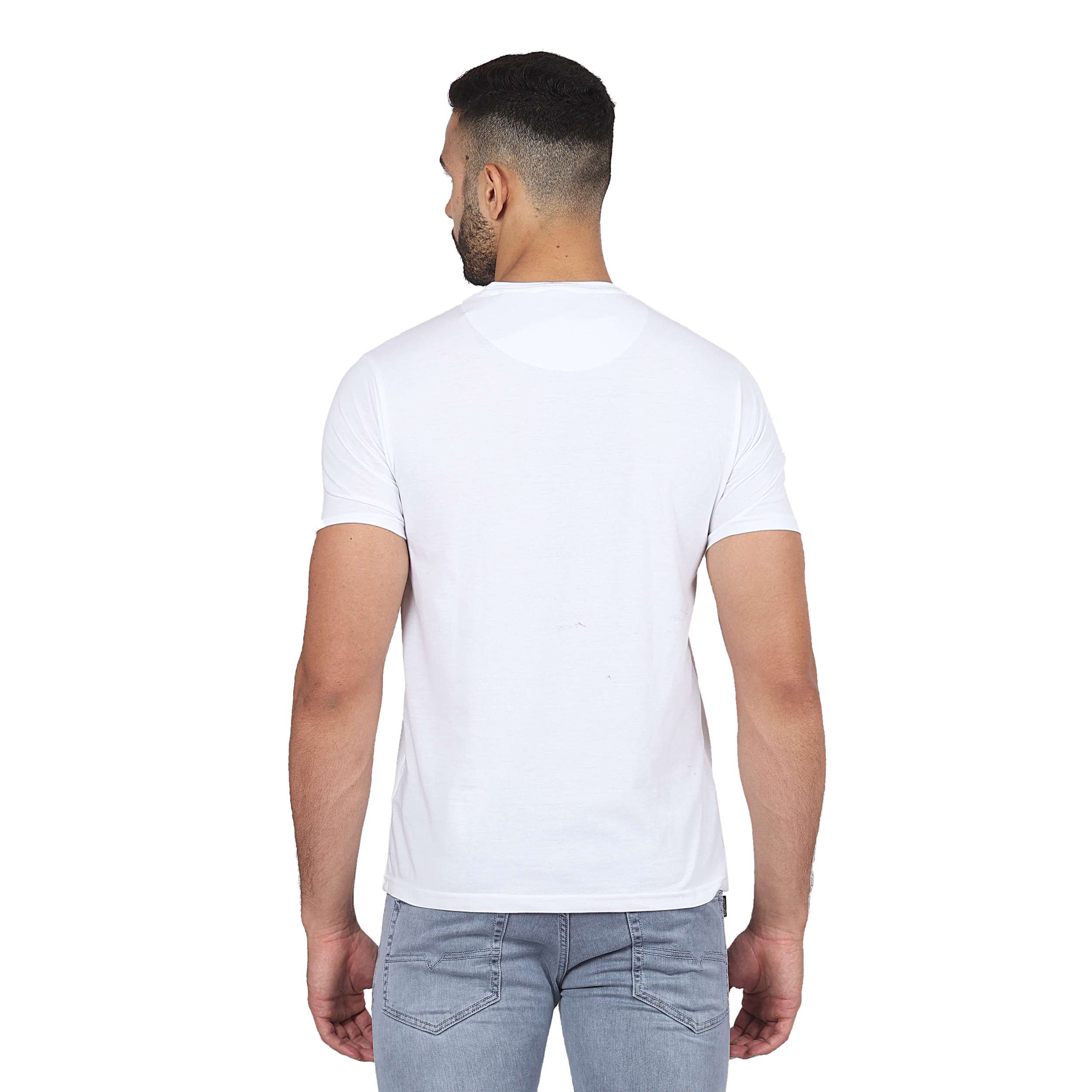 Barcelona Men's Regular Fit T-Shirt Round