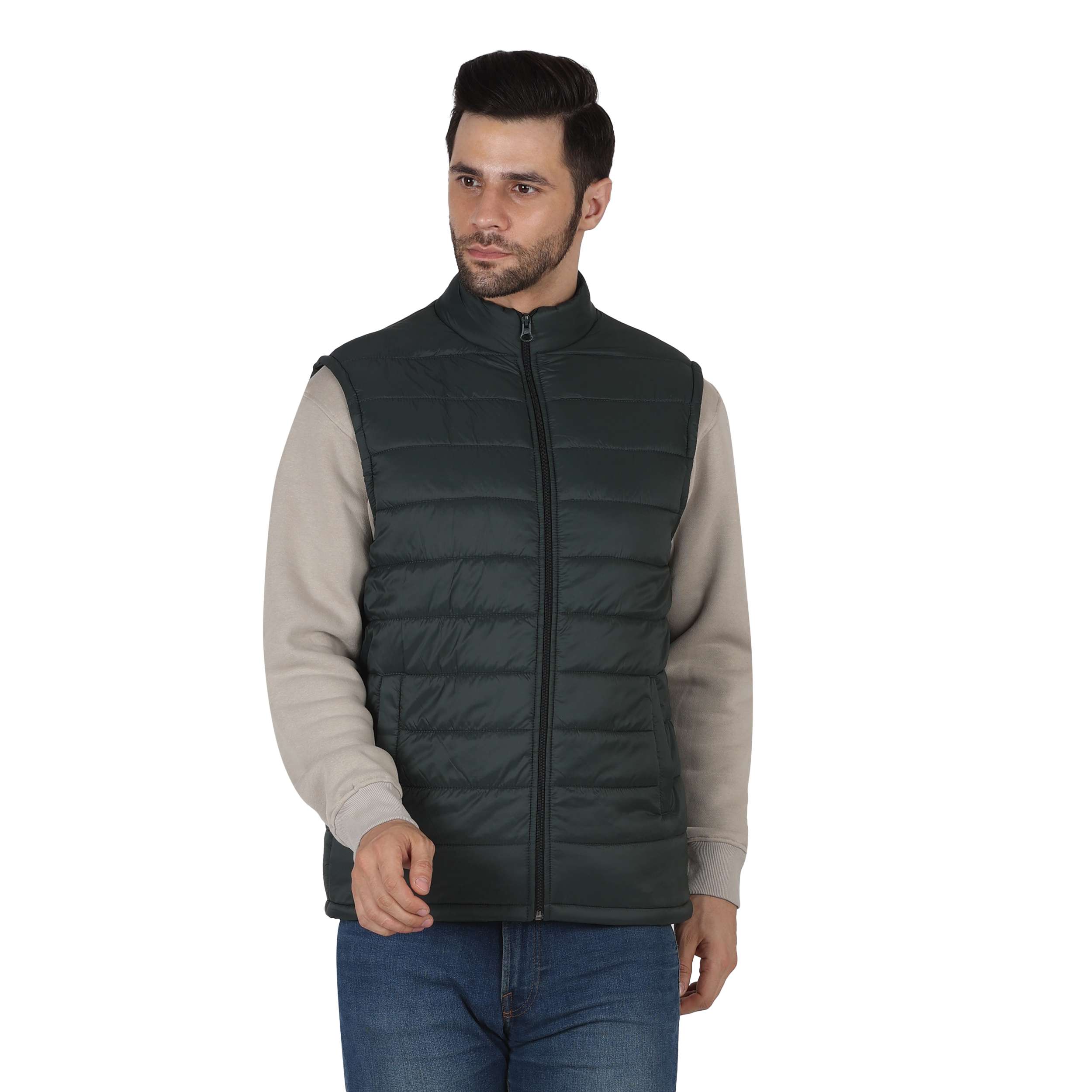 Barcelona men's sleeve less jacket