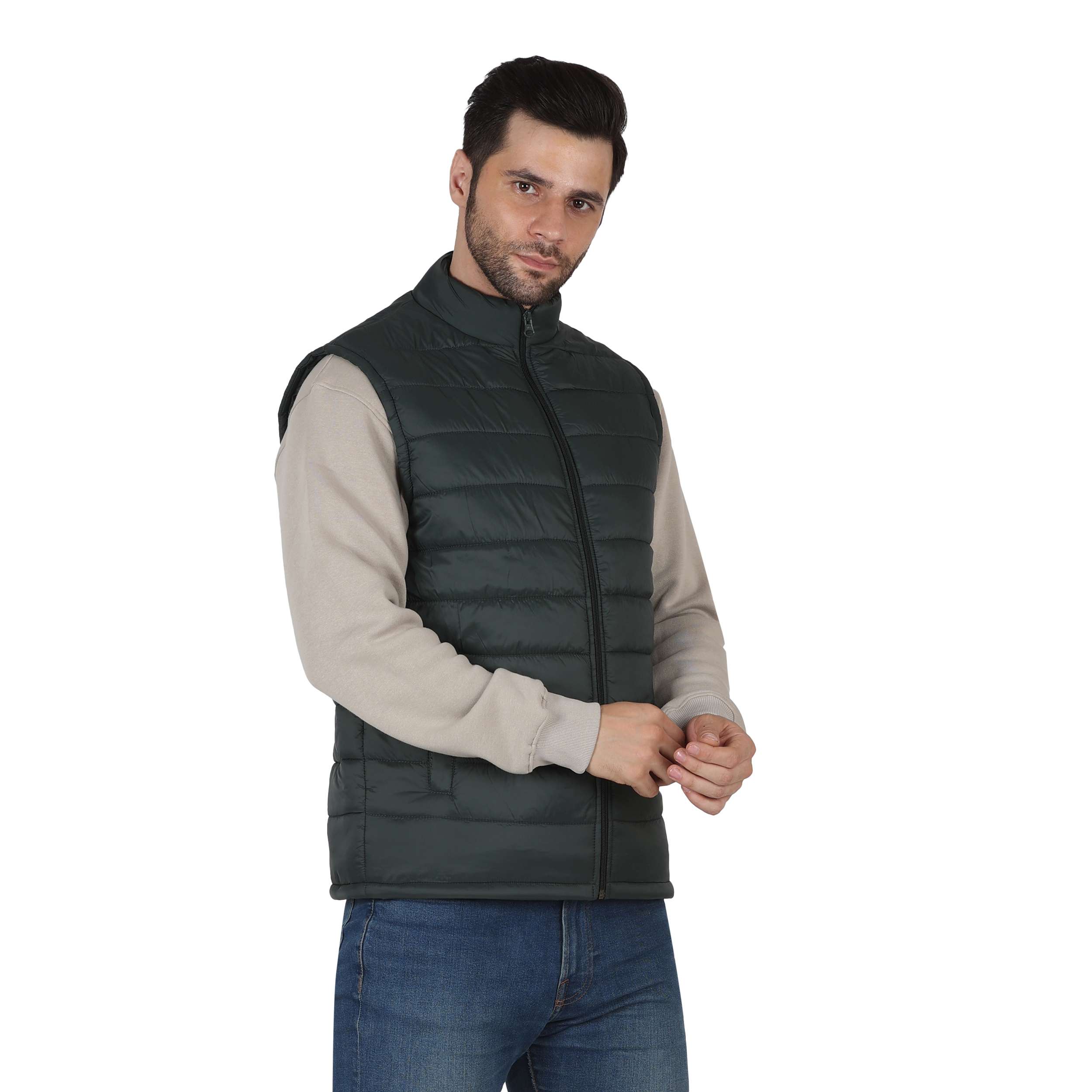 Barcelona men's sleeve less jacket