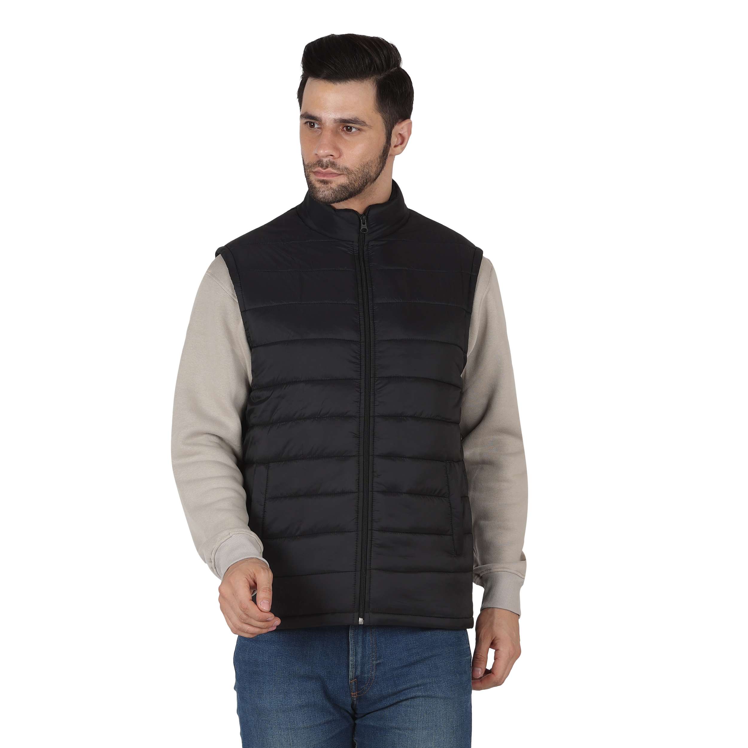 Barcelona men's sleeve less jacket